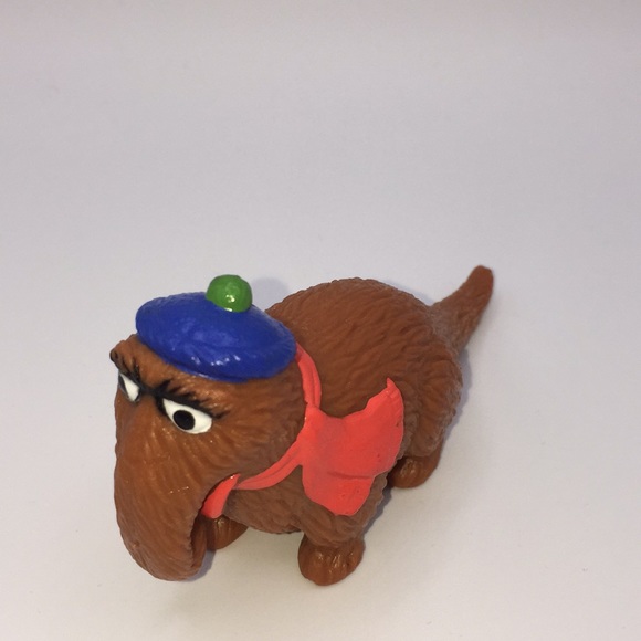 Sesame Street Snuffleupagus Applause PVC Figure Snuffy Vintage 1980's - Picture 9 of 9